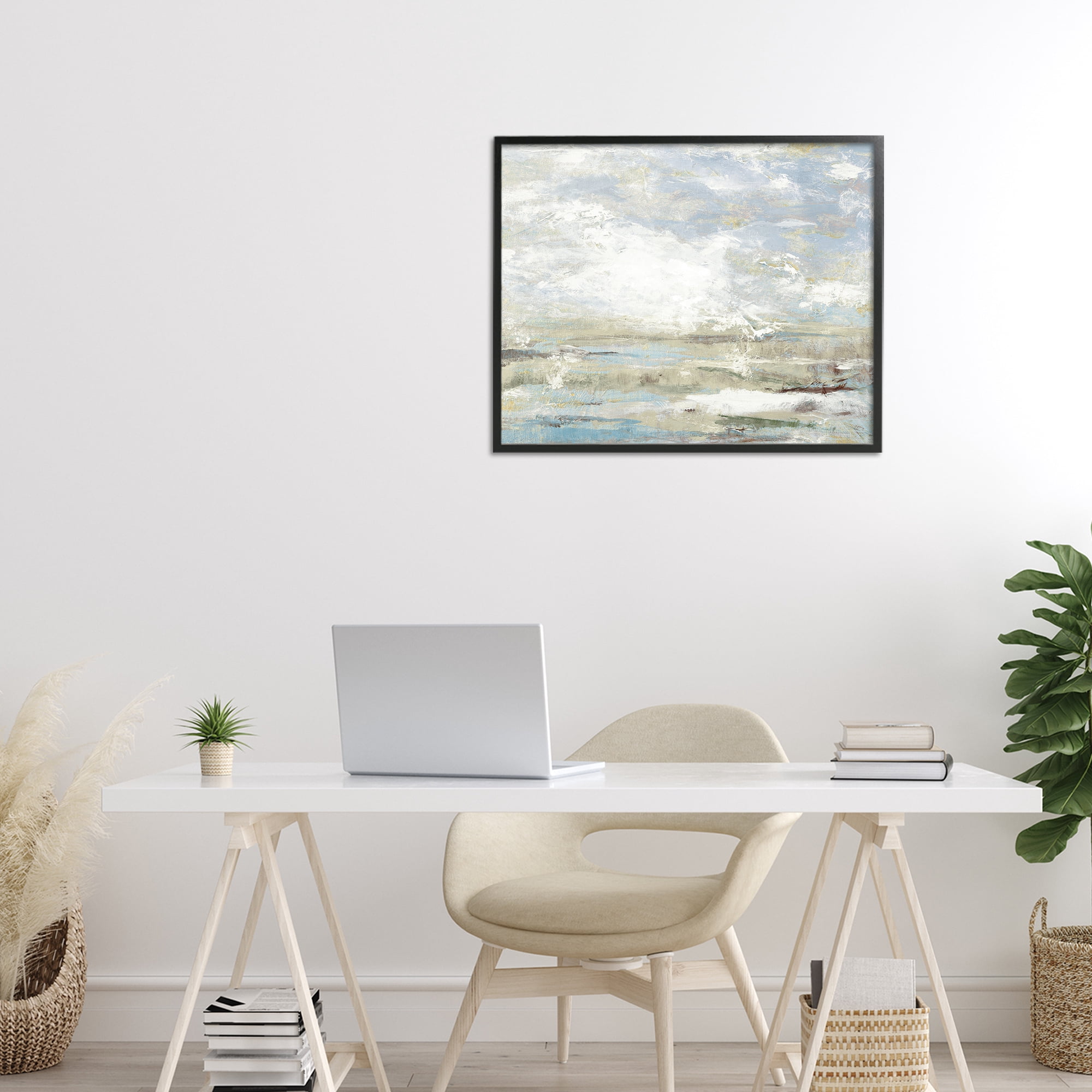 Stupell Industries Morning Mood Impression Black Framed Giclee Art, design by Lanie Loreth