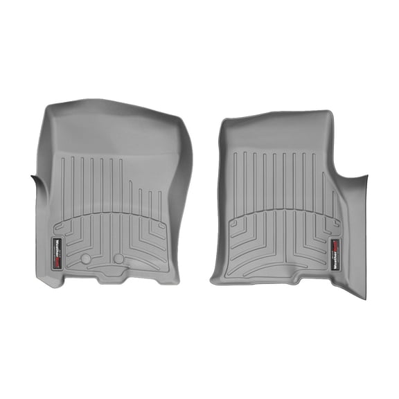 WeatherTech Custom Fit FloorLiners compatible with Navigator, Expedition - 1st Row (Driver & Passenger), Grey