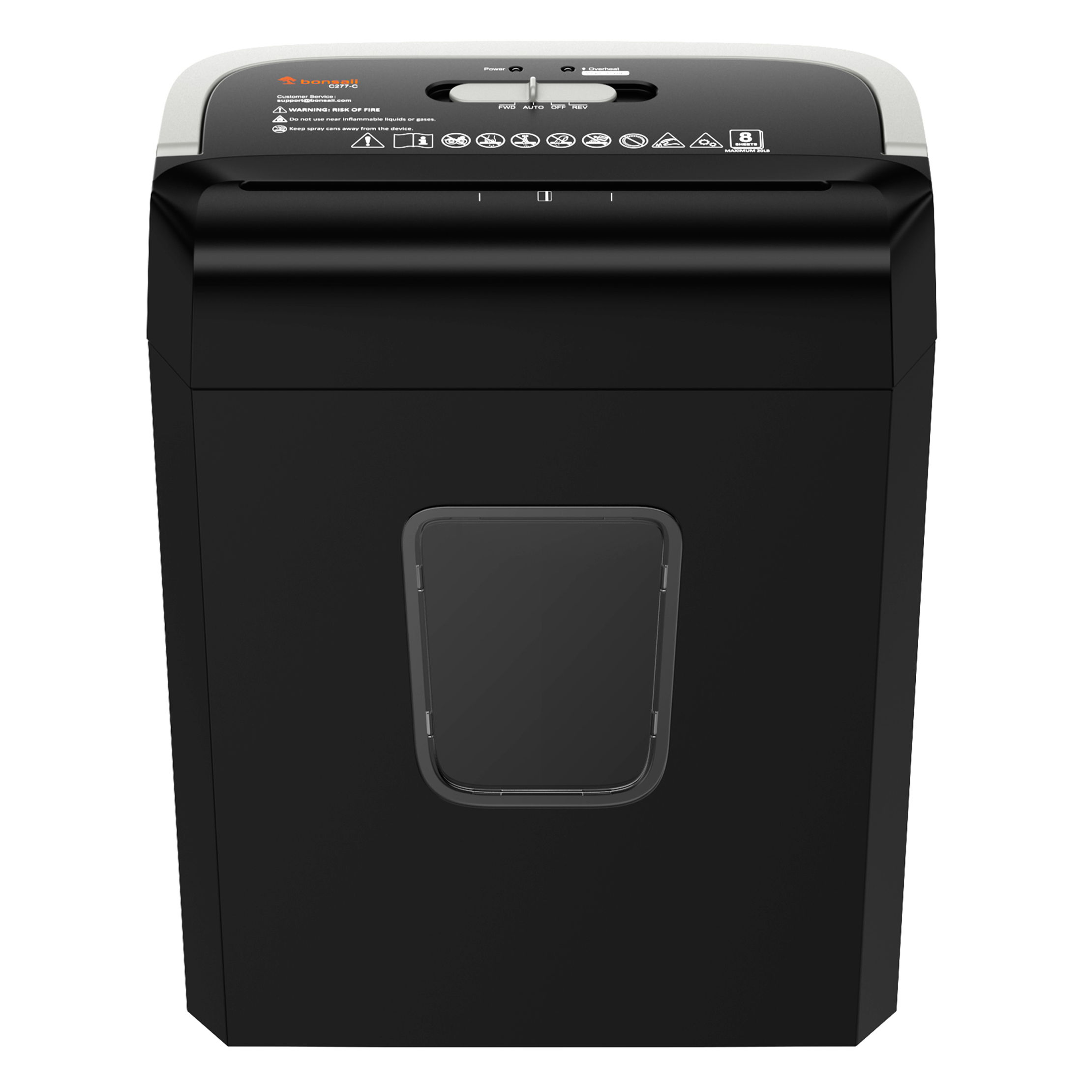 Bonsaii C277-C 8-Sheet Cross-Cut Paper Shredder photo 7