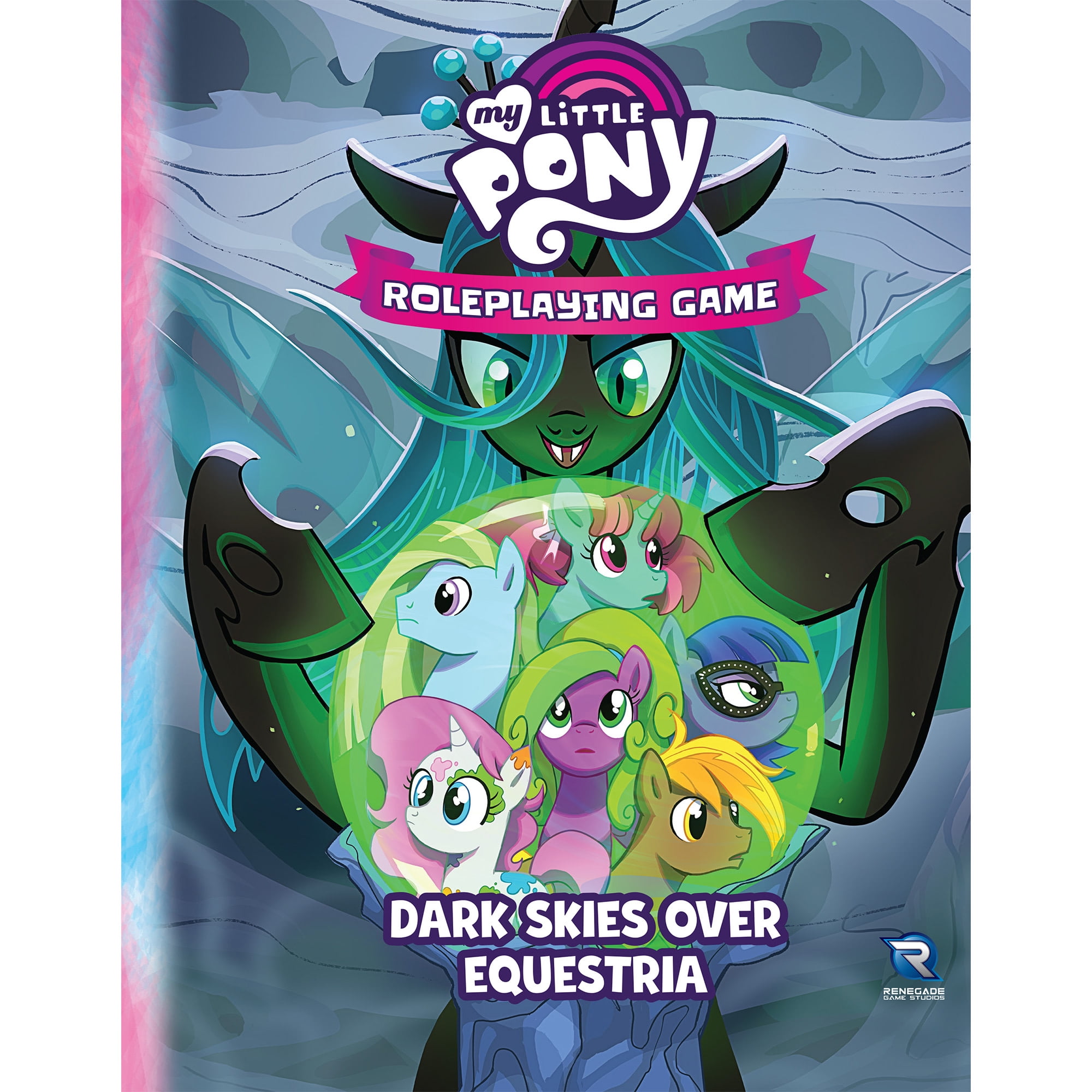 My Little Pony RPG: Dark Skies Over Equestria Adventure Series Hardcover Book - Takes You From Level 1-5