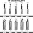 thumbnail image 2 of EastVita 30Pcs Screw Extractor Set, Bolt Extractor with 2 Extended Screwdriver Head Holder, Bit Holder, High Hardness Bolt Extractor Kit for Damaged Bolts, 2 of 8