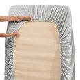 thumbnail image 2 of Bed Sheets Set  1800 Series Deep Pocket Soft Microfiber 4 Piece Queen Sheet Sets  Gray, 2 of 7