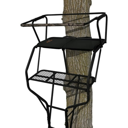 Big Game Treestands Guardian XLT Ladder Stand 18 ft 500 lb 2 Person