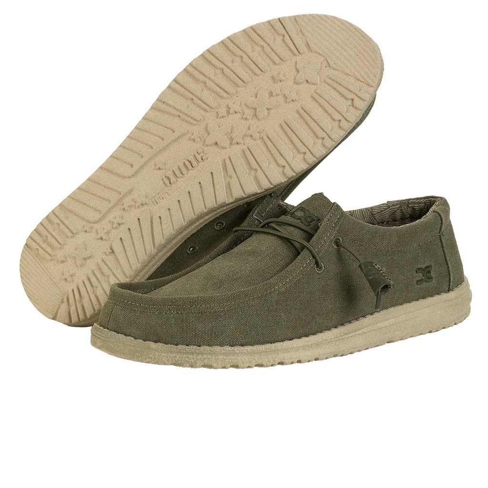 Hey Dude Men's Wally L Canvas Loafers 