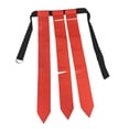 thumbnail image 2 of DYNWAVECA Ceinture de Drapeau de Football Rugby Accessoires de Ceinture de Drapeau Déchirant Drapeau de Taille de Football Américain Ceinture de Taille pour Enfants Adultes Sports Extérieurs Rouge, 2 of 9