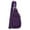 Plum, variant on Julia Buxton  Nylon Quilted Sling Bag (Women)