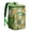 Green-5, variant on Abstract Geometric Cooler Backpack - 20L Insulated Leakproof Bag, Bohemian Style for Camping & Beach