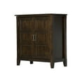 thumbnail image 2 of Simpli Home Burlington Bas - Armoire - 2 Tablettes - 2 Portes - Bois - Brun espresso, 2 of 8