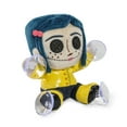 thumbnail image 2 of Coraline - Phunny Plush - Button Eyed Coraline Window Clinger, 2 of 8