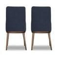 thumbnail image 4 of Mid Century Modern Grayson Blue Dining Chair (Set of 2), 4 of 4