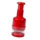 thumbnail image 5 of de alimentos manual Ajo Vegetal Cebolla Herramientas de cocina de material acero inoxidable rojo perfecl Molinillo de alimentos manual, 5 of 6