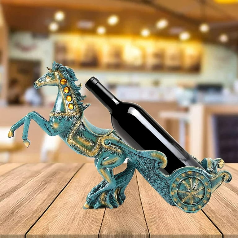 Horse wine rack hot sale