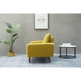 thumbnail image 6 of Kingway Furniture Aurora Velvet Living Room Sofa in Goldenrod, 6 of 6