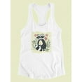 thumbnail image 3 of Floral Forester I Racerback Tank Women -Grace Popp Designs, Female Medium, 3 of 4