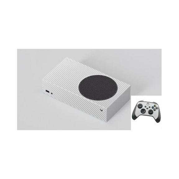 Microsoft Xbox Series S WHITE CARBON FIBER Laptop Skin
