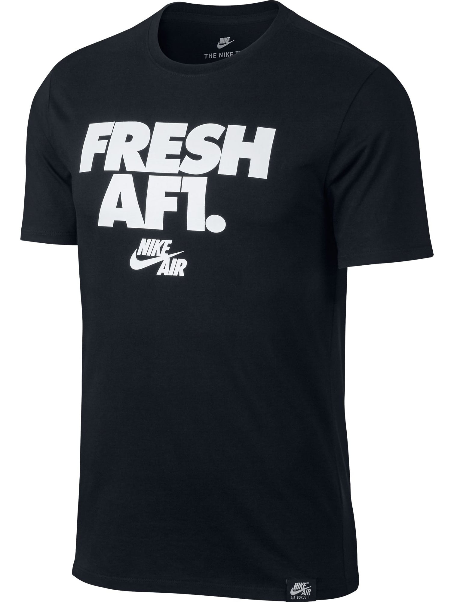 Nike NSW Air Force 1 Men's Athletic Casual TShirt Black/White 892153