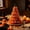 D, variant on Mini Halloween Witch Hat Tabletop Decor, Tinsel Foldable Wizard Hat Centerpiece Ornaments, Cute Small Hat Decorations for Home Party Mantel Coffee Table Fall Decor