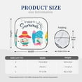 thumbnail image 3 of Vsdgher Gnomes Summer Print Car Windshield Sun Shade, Reflective Sunshade Window Sunshade Sun Visor Protector Fit for Cars,Trucks,SUVs-Small, 3 of 6