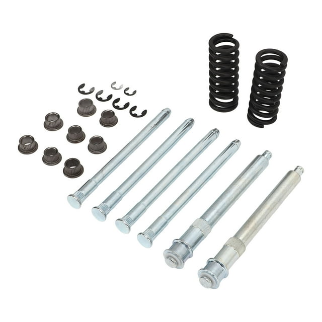 Kit de Bagues de Charnière de Porte, Résistant à l'Usure, Antichoc, Haute Résistance, Kit de Réparation de Charnière de Porte avant en Aluminium pour Voiture