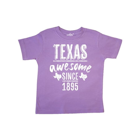 

Inktastic Texas Awesome Since 1895 Gift Toddler Boy or Toddler Girl T-Shirt