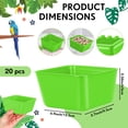thumbnail image 2 of Comedero para pollos Maxdot, 20 unidades, para colgar, 475 ml, color verde, 2 of 7