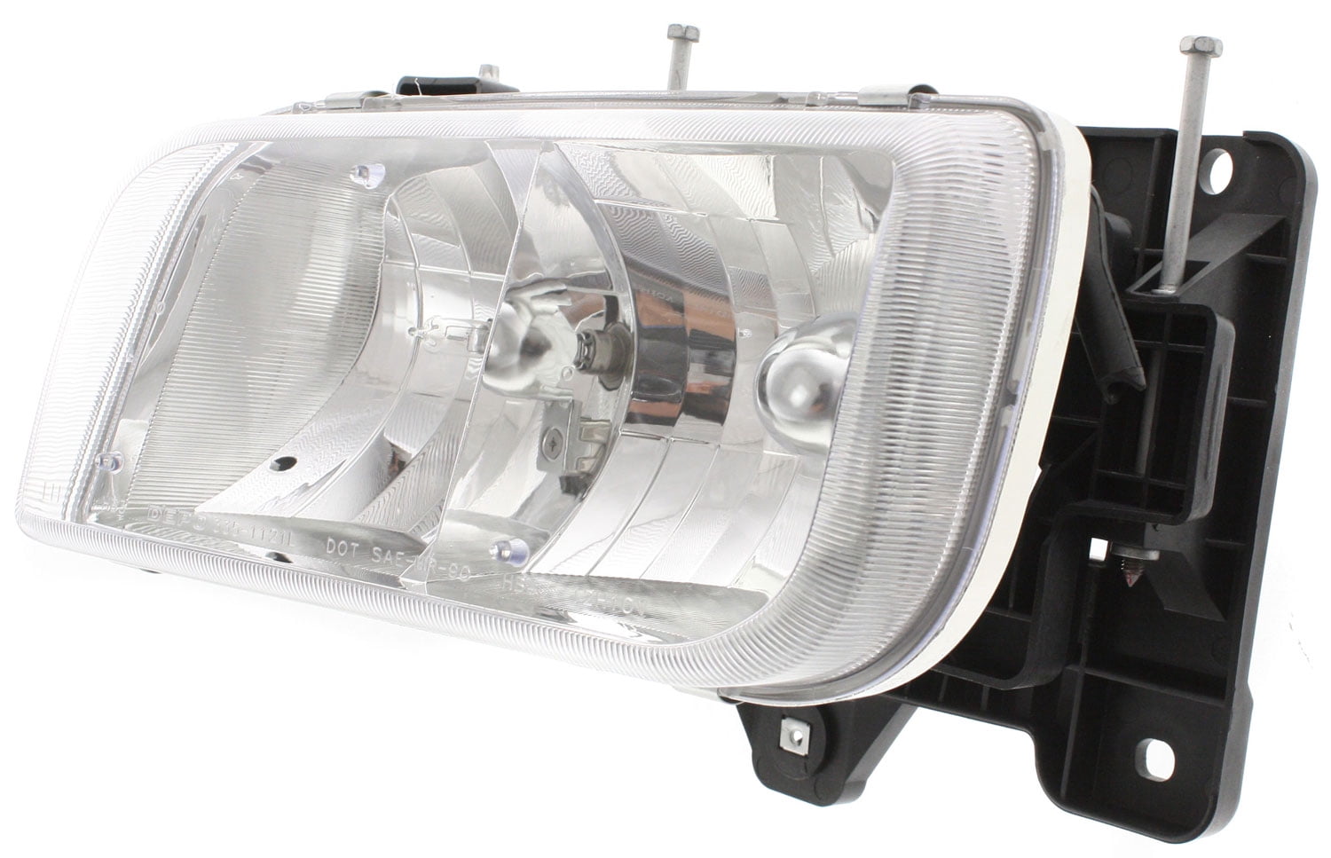 Headlight Compatible With 1999-2000 Cadillac Escalade 1992-2000 GMC Yukon Left Driver Halogen With bulb(s)