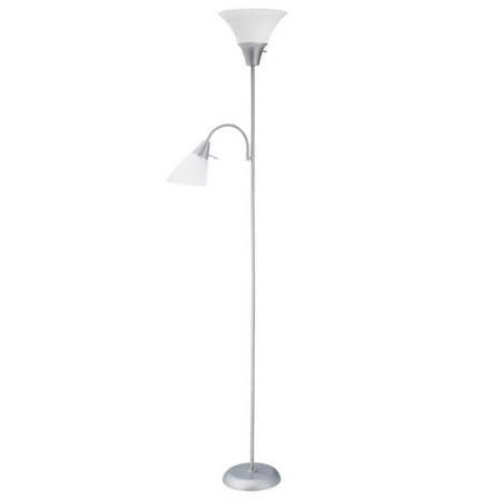Room Essentials Torchiere Floor Lamp With Task Light
