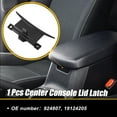 thumbnail image 2 of Center Console Lid Latch Armrest Lid Latch 924807 19124205 for Chevrolet Impala 2006-2013 Plastic Black, 2 of 6