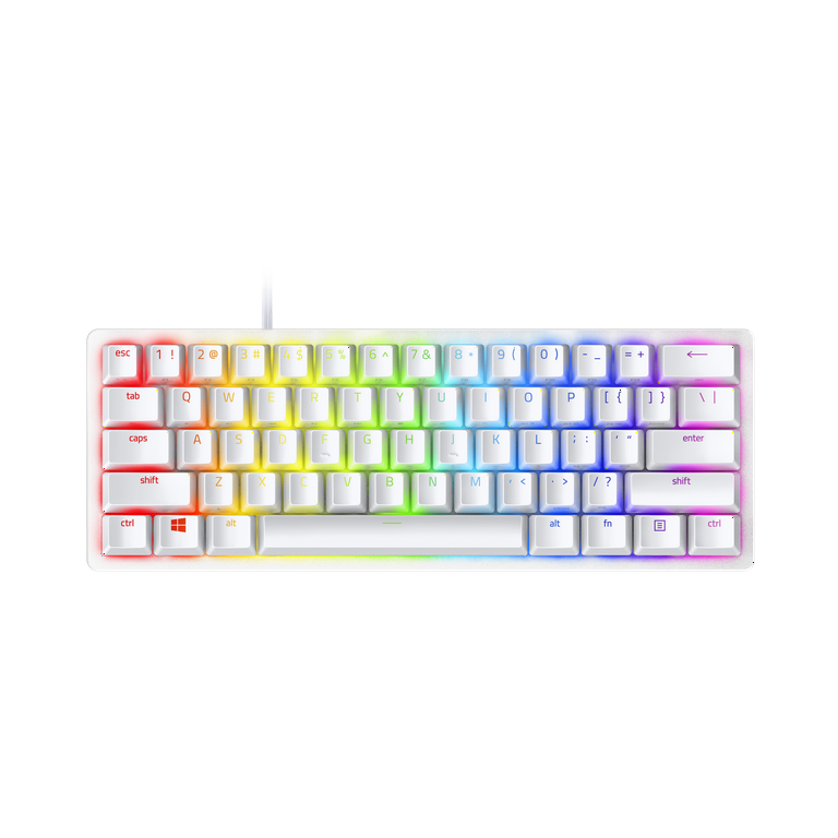 キーボード Razer Huntsman Mini Mercury 60% Amazon.com: Razer Huntsman Mini 60% Gaming Keyboard: Clicky