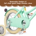 thumbnail image 4 of XJD 12 Inch Kids Bike for 2-4 Years Old Toddlers and Kids, Kid's Bicycle with Basket and Bell Training Wheels, Kid's Bike with Kickstand & Adjustable Seat Handlebar Height, 4 of 8