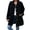 Black, variant on Womens Fall Long Cardigan Sweater Trendy Knit Jacket Coat Dressy Blazer Coatigan Brown S
