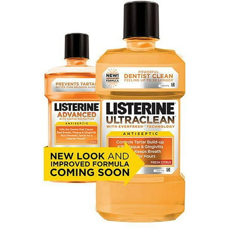 Listerine Ultraclean with Tartar Protection Citrus 1.5L