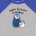 thumbnail image 4 of Inktastic Happy Birthday, Grandpa Cute Penguins Boys or Girls Baby Bodysuit, 4 of 5