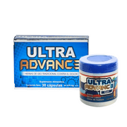 (1 UltraAdvanc3 +1Gel) Ultradvance 3 e joints health +Arnica Gel, Fast Acting Neck & Back Pain Relief, to Soothe Soreness,1 Month Supply ultra advance