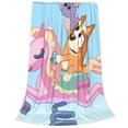 thumbnail image 6 of Lsque Bluey Pattern Fuzzy Fleece Throw Blanket Extra Large,Super Soft,Fluffy and Warm Blankets for Couch,Bed,All Season Use (60"x50"), 6 of 7