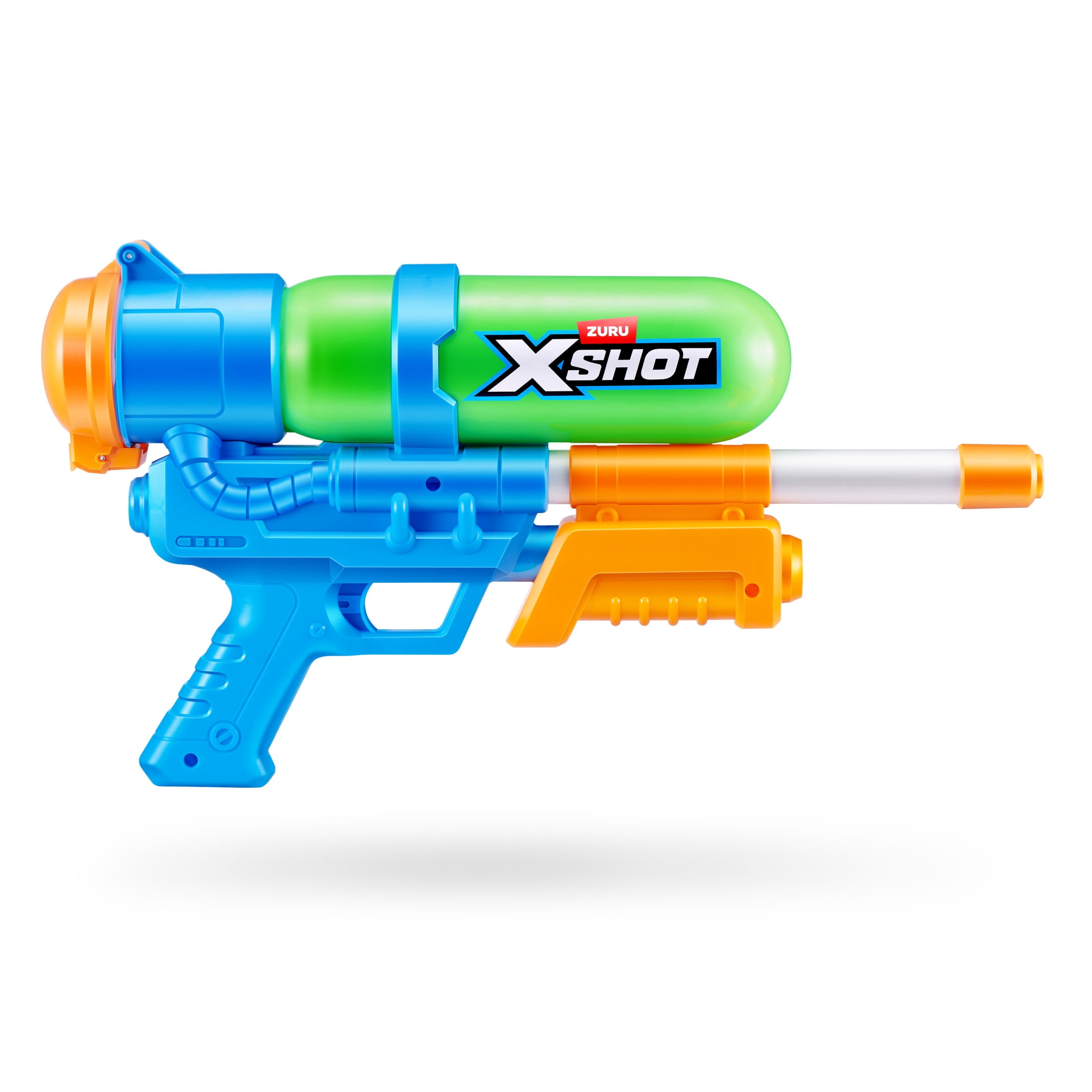 XSHOT Water Fast Fill (33ft & 500ml) 80s Super Splash Green Outdoor Water Blaster by ZURU Ages 6+