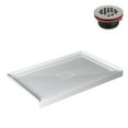thumbnail image 6 of Streamline GB-530-124 48 in. x 36 in. Alcove Acrylic Shower Base in Glossy White With Center Drain, ABS Drain Included, 6 of 19