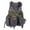 Grey, variant on Bassdash Fly Fishing Vest Multi Pocket Waistcoat Adjustable Size Gifts for Men Women