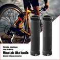 thumbnail image 1 of Ciclismo 1 par de empuñaduras antideslizantes para manillar de bicicleta MTB accesorio de goma para bicicleta (negro) Likrtyny Para estrenar, 1 of 7