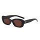thumbnail image 1 of Primavera y verano viajes moda tendencia hombres y mujeres gafas de sol gafas de sol color café ShuxiuWang 9024715096180, 1 of 2