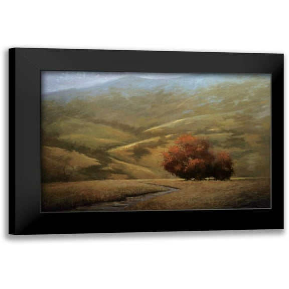 Winegar, Simon 14x11 Black Modern Framed Museum Art Print Titled - Dwindling Fall