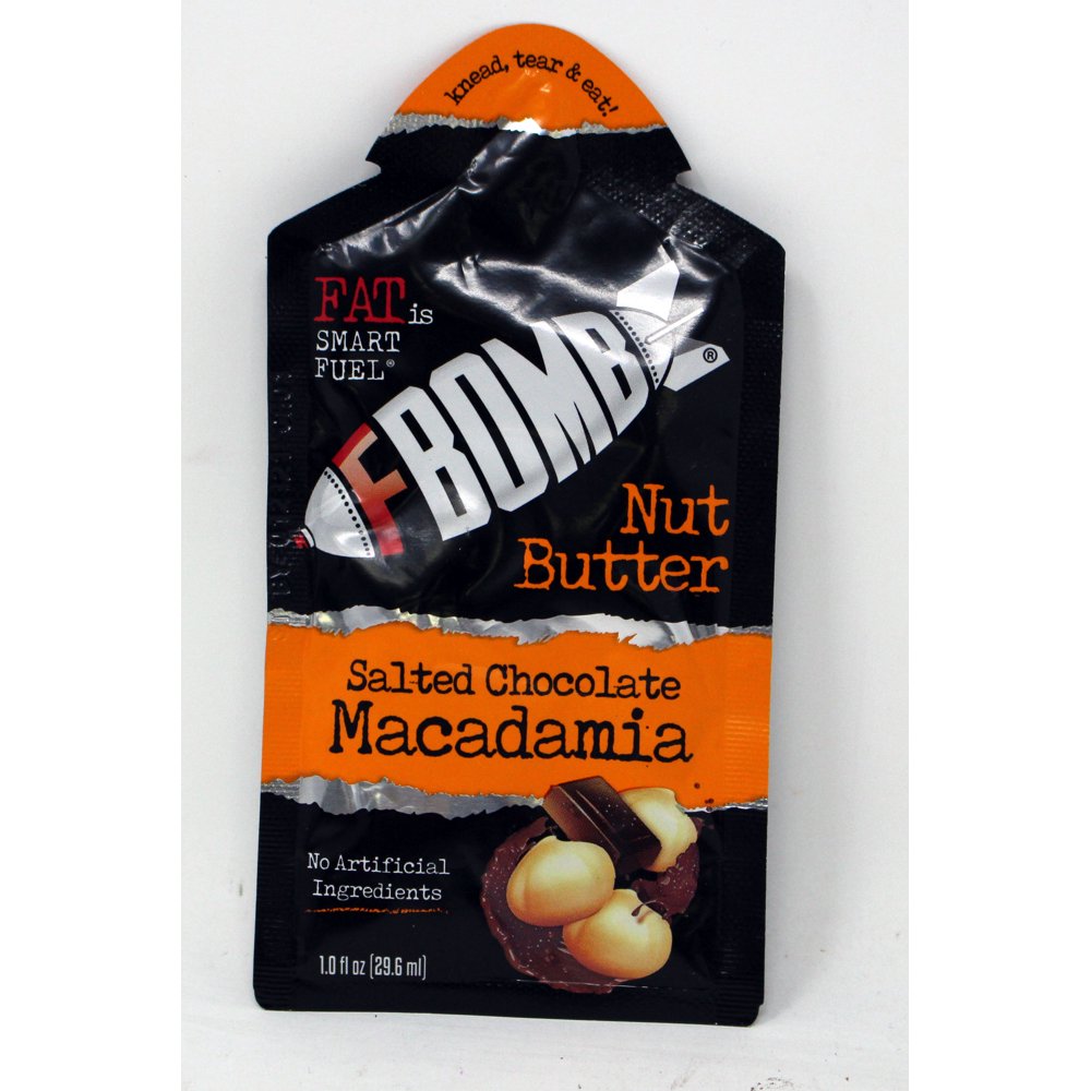 Fbomb Nut Butter Salted Chocolate Macadamia 1 Ounce
