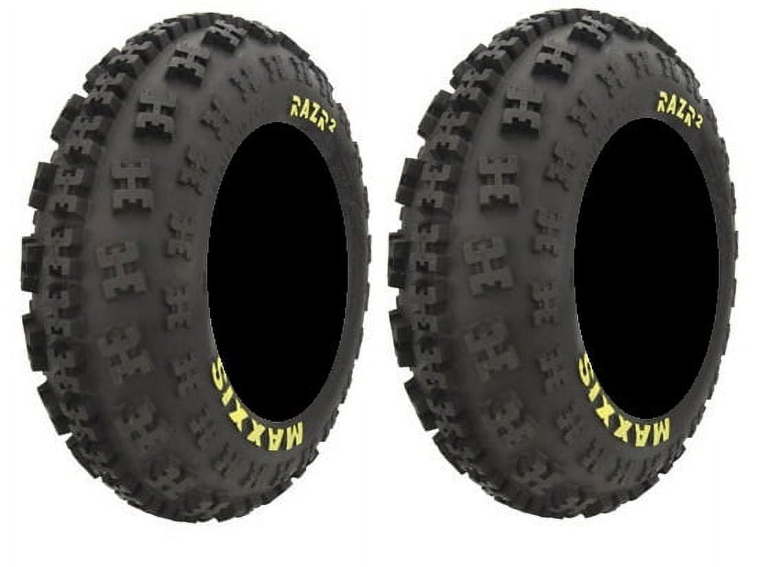 Maxxis Razr 2 Rear ATV Tires, 20x11-9, 6-Ply, Pair, Lug Traction