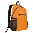thumbnail image 2 of JIALIOU 14" Laptop Backpack Waterproof Airline Approved Stylish Casual Daypack for Travel Business College Work, Orange, 2 of 8
