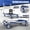Blue, 660 Lbs. Capacity, variant on Heavy Duty Foldable Push Cart Dolly | 330 lbs. Capacity | Upgraded Collapsible Hand Truck Folding Platform with Swivel Wheels | Flat Bed Moving Wagon | Space Saving Push Handle (Yellow)