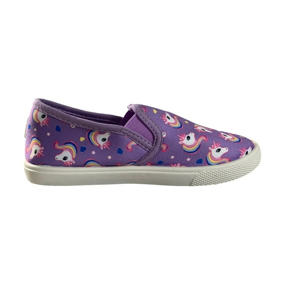 Princess Girls Slip On Shoes Unicorn Toddler Sneakers