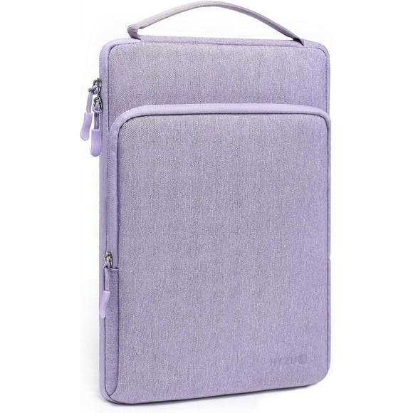 shiyou-15-16 Inch Laptop Bag Sleeve for MacBook Pro 16 M4 M3 M2 M1 2024-2019, 15" Surface Book, Notebook Case for 15" 15.6" Dell HP Lenovo ThinkBook Asus Acer Samsung Huawei, Lilac Purple