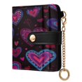 thumbnail image 2 of Small Wallet For Women Bifold Leather Pocket Coin Credit Card Holder With RFID Blocking Heart-shaped Images, 2 of 6