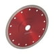 thumbnail image 4 of Hoja de sierra súper fina, hoja de sierra de porcelana incisiva de acero de aleación de manganeso 65 de diamante rojo para granito de 7,1 pulgadas VoborMX herramienta, 4 of 8