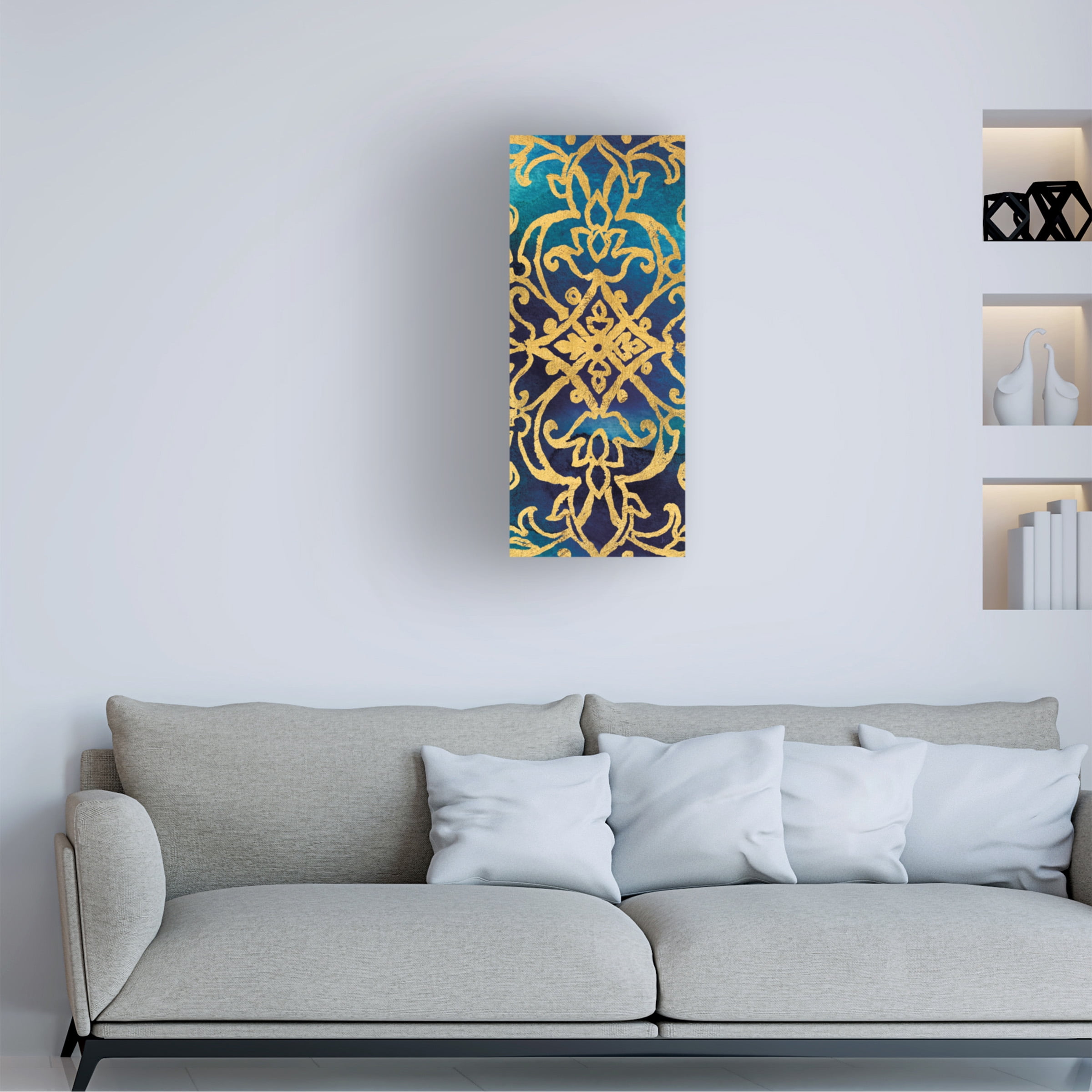Jess Aiken 'Little Jewels VII' Canvas Art